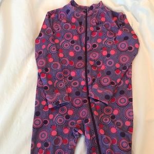 REI Toddler Girl’s one piece base layer.